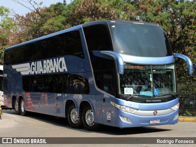 Viação Águia Branca 50300 na cidade de São Paulo, São Paulo, Brasil, por Rodrigo Fonseca. Número da foto: #7688625.