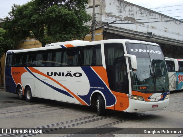 Expresso União 33577 na cidade de Rio de Janeiro, Rio de Janeiro, Brasil, por Douglas Paternezi. ID da foto: 7687605.