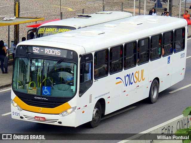 Via Sul TransFlor 5131 na cidade de Natal, Rio Grande do Norte, Brasil, por Willian Pontual. ID da foto: 7689945.