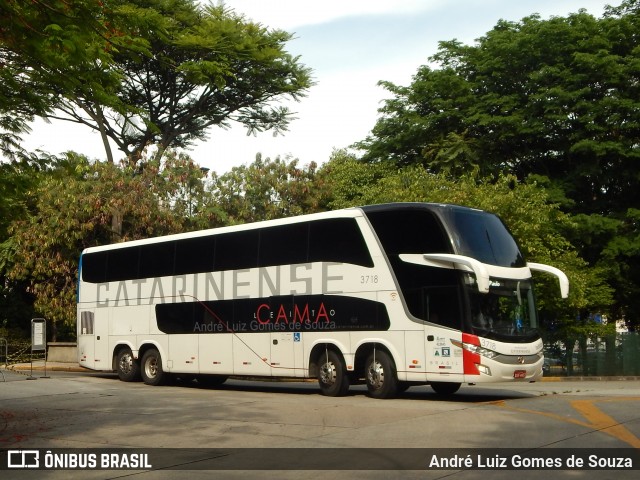 Auto Viação Catarinense 3718 na cidade de São Paulo, São Paulo, Brasil, por André Luiz Gomes de Souza. Número da foto: #7690465.