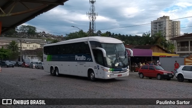 Planalto Transportes 2504 na cidade de Joinville, Santa Catarina, Brasil, por Paulinho Sartor. ID da foto: 7688986.