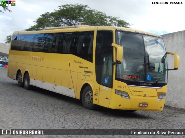 Viação Itapemirim 48111 na cidade de Caruaru, Pernambuco, Brasil, por Lenilson da Silva Pessoa. ID da foto: 7694340.