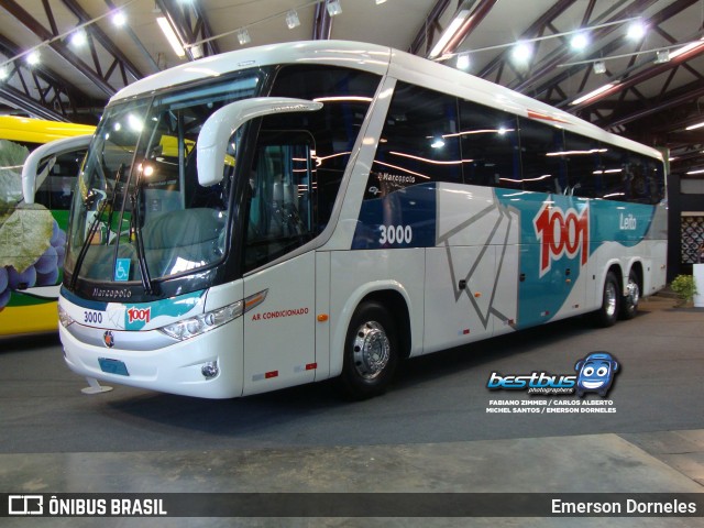 Auto Viação 1001 3000 na cidade de Caxias do Sul, Rio Grande do Sul, Brasil, por Emerson Dorneles. ID da foto: 7691750.