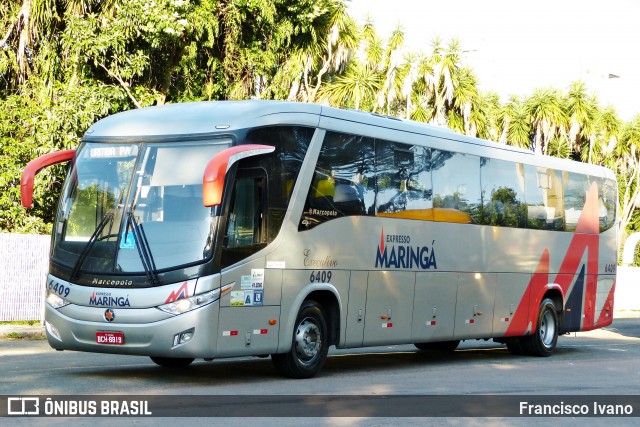 Viação Garcia 6409 na cidade de Curitiba, Paraná, Brasil, por Francisco Ivano. ID da foto: 7694513.