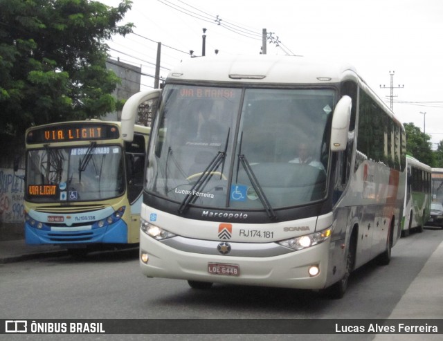 Viação Cidade do Aço RJ 174.181 na cidade de Nova Iguaçu, Rio de Janeiro, Brasil, por Lucas Alves Ferreira. Número da foto: #7695334.