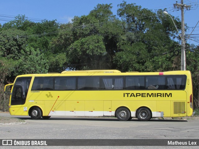 Viação Itapemirim 45501 na cidade de Recife, Pernambuco, Brasil, por Matheus Lex. Número da foto: #7690911.