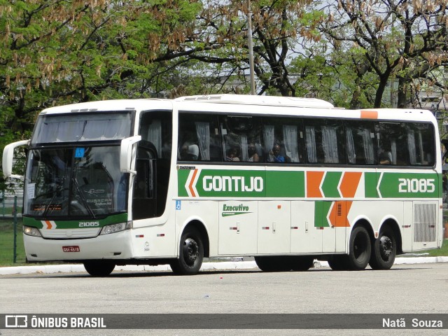 Empresa Gontijo de Transportes 21085 na cidade de Vitória, Espírito Santo, Brasil, por Natã  Souza. Número da foto: #7694307.