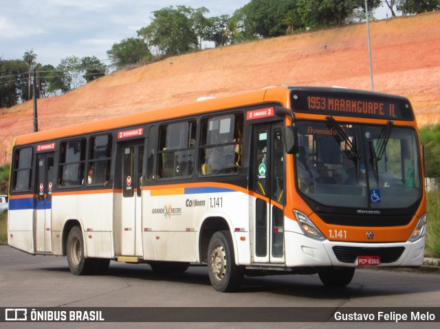 Cidade Alta Transportes 1.141 na cidade de Paulista, Pernambuco, Brasil, por Gustavo Felipe Melo. Número da foto: #7691159.