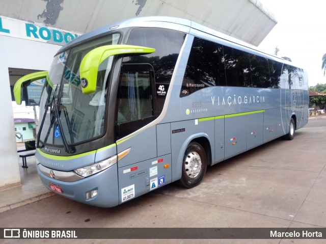 Viação Garcia 8355 na cidade de Paranacity, Paraná, Brasil, por Marcelo Horta. Número da foto: #7695592.