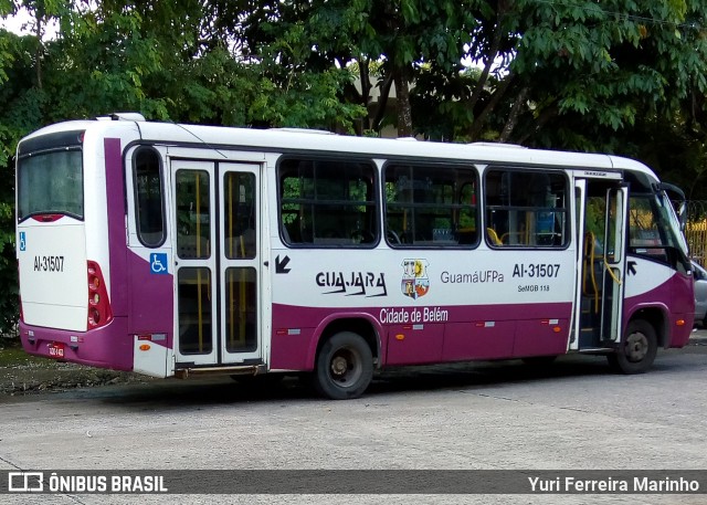 Guajará AI-31507 na cidade de Belém, Pará, Brasil, por Yuri Ferreira Marinho. ID da foto: 7691774.