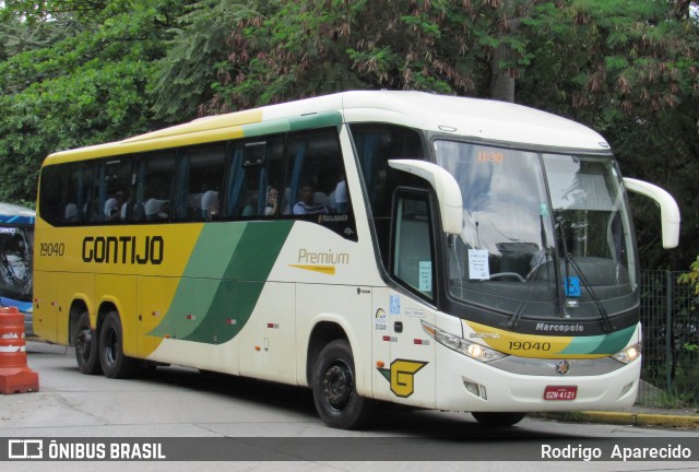 Empresa Gontijo de Transportes 19040 na cidade de São Paulo, São Paulo, Brasil, por Rodrigo  Aparecido. ID da foto: 7694481.