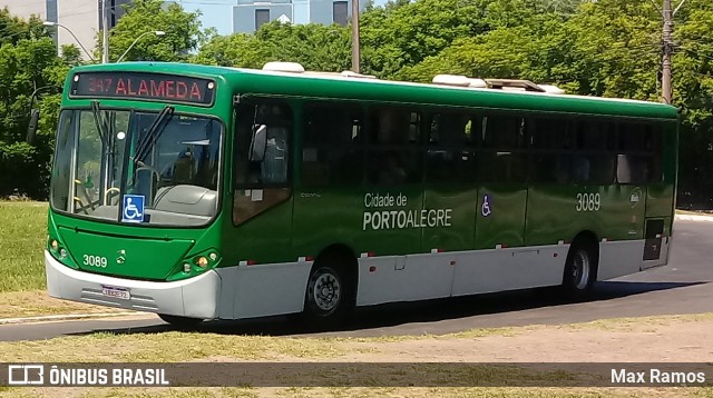 Sudeste Transportes Coletivos 3089 na cidade de Porto Alegre, Rio Grande do Sul, Brasil, por Max Ramos. Número da foto: #7691876.