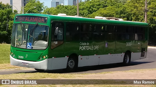 Sudeste Transportes Coletivos 3089 na cidade de Porto Alegre, Rio Grande do Sul, Brasil, por Max Ramos. ID da foto: 7691876.