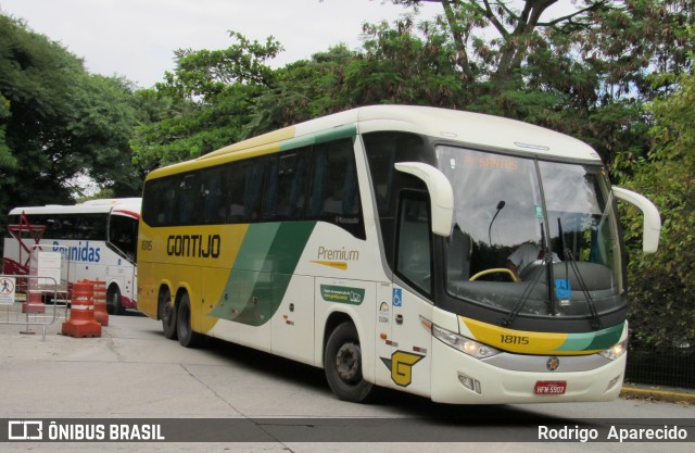 Empresa Gontijo de Transportes 18115 na cidade de São Paulo, São Paulo, Brasil, por Rodrigo  Aparecido. Número da foto: #7694090.