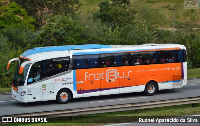 FretBus Fretamento e Turismo RJ 644.008 na cidade de Santa Isabel, São Paulo, Brasil, por Rudnei Aparecido da Silva. ID da foto: 7692675.