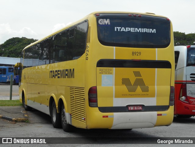 Viação Itapemirim 8929 na cidade de São José dos Campos, São Paulo, Brasil, por George Miranda. Número da foto: #7692806.