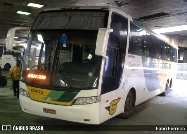 Empresa Gontijo de Transportes 12495 na cidade de Belo Horizonte, Minas Gerais, Brasil, por Fabri Ferreira. ID da foto: 7692606.