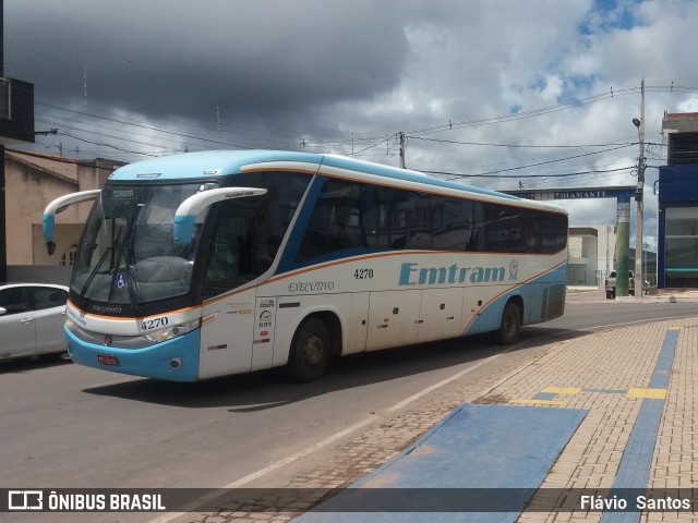 Emtram 4270 na cidade de Barra da Estiva, Bahia, Brasil, por Flávio  Santos. ID da foto: 7691334.