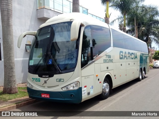 Viação Garcia 7159 na cidade de Paranacity, Paraná, Brasil, por Marcelo Horta. Número da foto: #7695570.