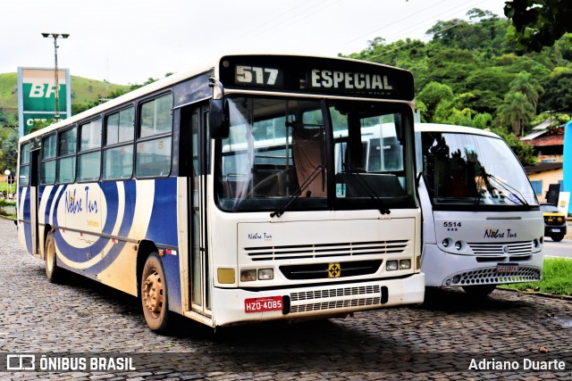 Nobre Tur Turismo 5517 na cidade de Paraíba do Sul, Rio de Janeiro, Brasil, por Adriano Duarte. ID da foto: 7693728.