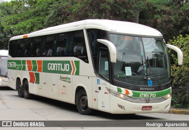 Empresa Gontijo de Transportes 21670 na cidade de São Paulo, São Paulo, Brasil, por Rodrigo  Aparecido. Número da foto: #7694389.
