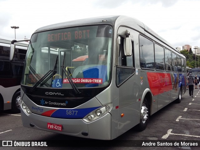 BBTT - Benfica Barueri Transporte e Turismo 5877 na cidade de São Paulo, São Paulo, Brasil, por Andre Santos de Moraes. Número da foto: #7698873.