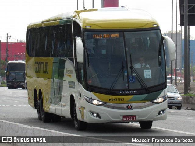 Empresa Gontijo de Transportes 19450 na cidade de São Paulo, São Paulo, Brasil, por Moaccir  Francisco Barboza. ID da foto: 7696913.