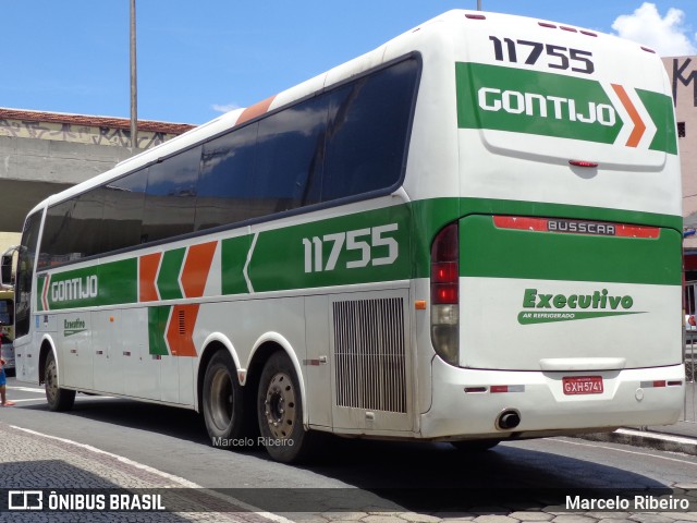 Empresa Gontijo de Transportes 11755 na cidade de Belo Horizonte, Minas Gerais, Brasil, por Marcelo Ribeiro. ID da foto: 7698378.