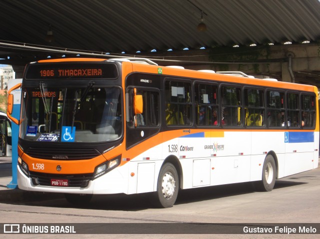 Itamaracá Transportes 1.598 na cidade de Paulista, Pernambuco, Brasil, por Gustavo Felipe Melo. Número da foto: #7699399.