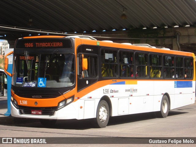 Itamaracá Transportes 1.598 na cidade de Paulista, Pernambuco, Brasil, por Gustavo Felipe Melo. ID da foto: 7699399.