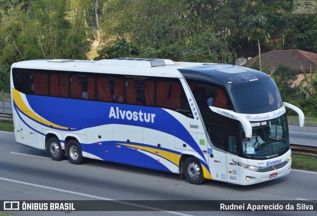 Alvostur Transporte e Turismo 5000 na cidade de Santa Isabel, São Paulo, Brasil, por Rudnei Aparecido da Silva. Número da foto: #7698184.