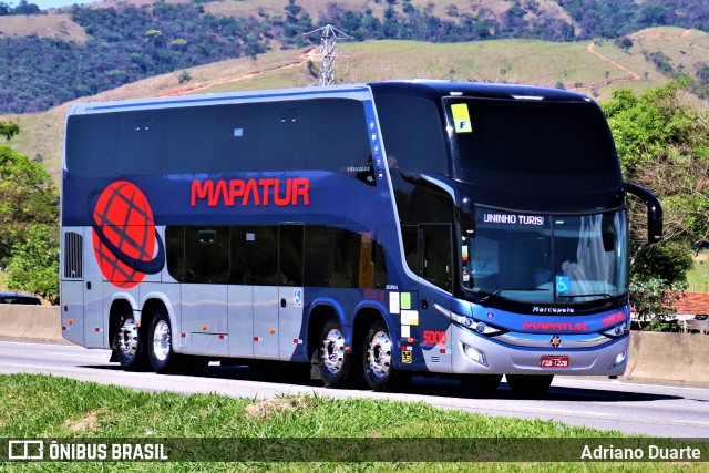 Mapatur Transportes e Turismo 5000 na cidade de Roseira, São Paulo, Brasil, por Adriano Duarte. ID da foto: 7699276.