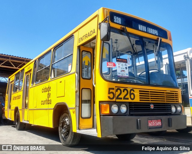 Auto Viação Nossa Sra. do Carmo 5226 na cidade de Curitiba, Paraná, Brasil, por Felipe Aquino da Silva. Número da foto: #7699727.