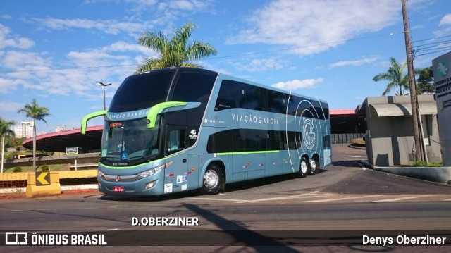 Viação Garcia 7181 na cidade de Londrina, Paraná, Brasil, por Denys Oberziner. Número da foto: #7699037.