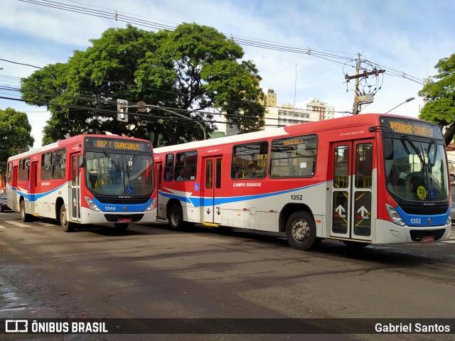 Viação Cidade Morena 1349 na cidade de Campo Grande, Mato Grosso do Sul, Brasil, por Gabriel Santos. ID da foto: 7697881.