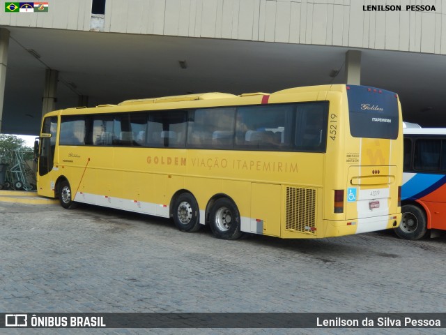 Viação Itapemirim 45219 na cidade de Caruaru, Pernambuco, Brasil, por Lenilson da Silva Pessoa. ID da foto: 7699134.