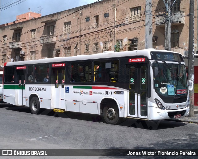 Borborema Imperial Transportes 900 na cidade de Recife, Pernambuco, Brasil, por Jonas Wictor Florêncio Pereira. Número da foto: #7695738.