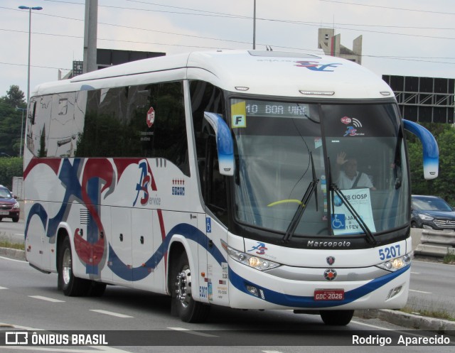 AS Service 5207 na cidade de São Paulo, São Paulo, Brasil, por Rodrigo  Aparecido. ID da foto: 7698805.