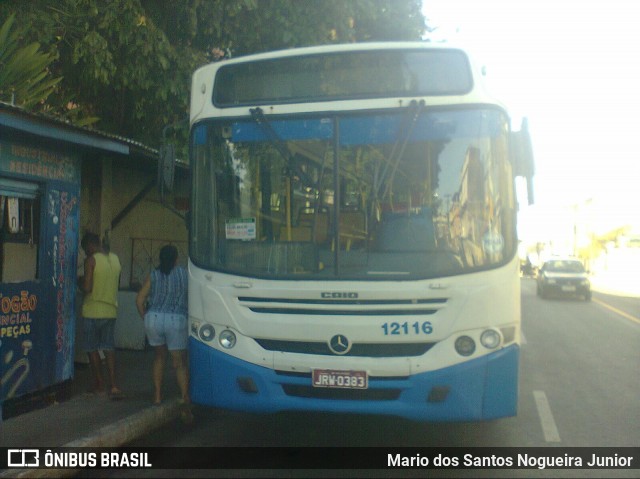 Concessionária Salvador Norte - CSN Transportes 12116 na cidade de Salvador, Bahia, Brasil, por Mario dos Santos Nogueira Junior. Número da foto: #7698314.