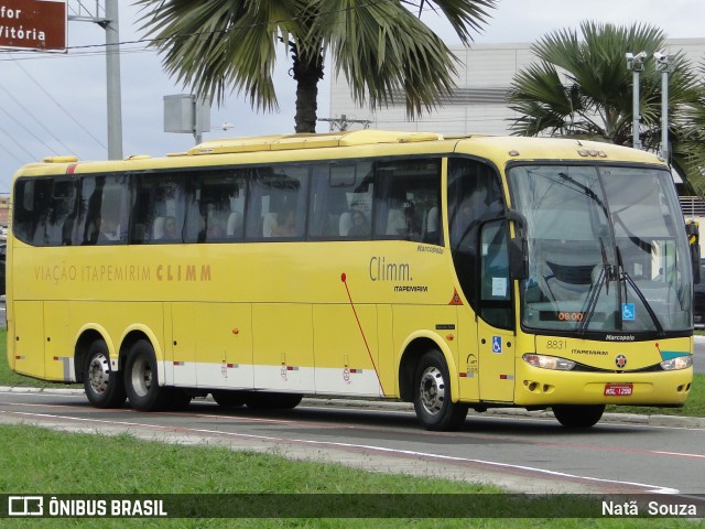 Viação Itapemirim 8831 na cidade de Vitória, Espírito Santo, Brasil, por Natã  Souza. Número da foto: #7699744.