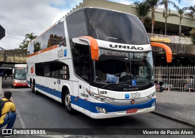 Expresso União 20019 na cidade de Belo Horizonte, Minas Gerais, Brasil, por Vicente de Paulo Alves. Número da foto: #7697265.