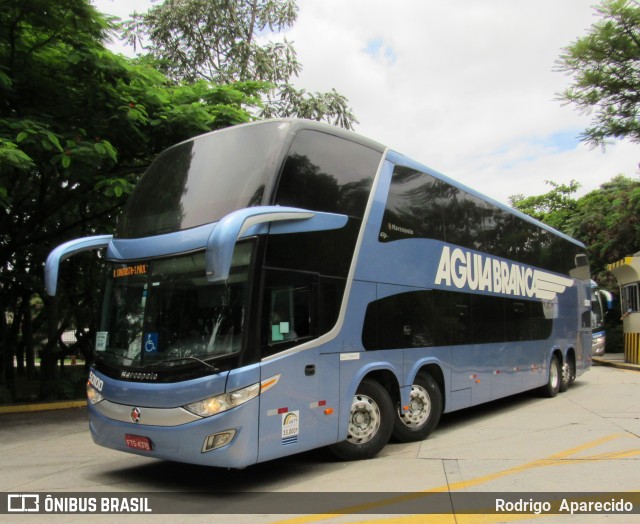 Viação Águia Branca 50100 na cidade de São Paulo, São Paulo, Brasil, por Rodrigo  Aparecido. Número da foto: #7698833.