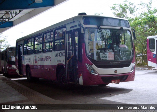 Guajará AI-30902 na cidade de Belém, Pará, Brasil, por Yuri Ferreira Marinho. ID da foto: 7697548.