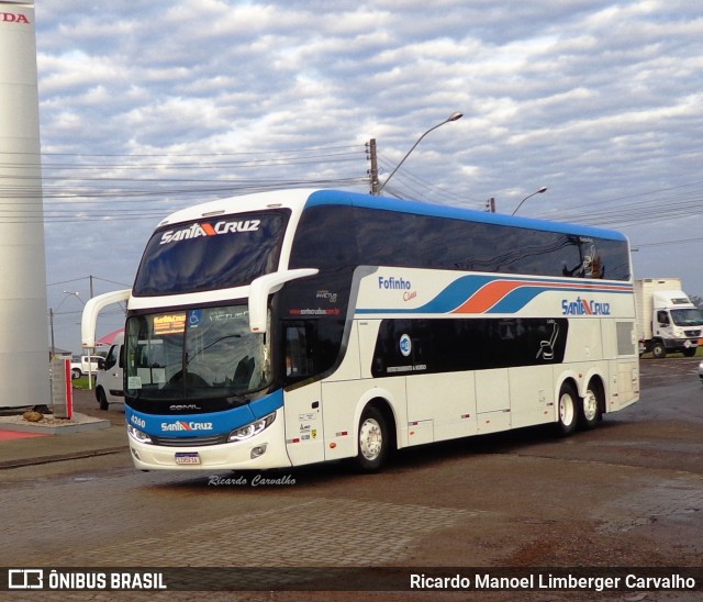 VUSC - Viação União Santa Cruz 4260 na cidade de Santa Cruz do Sul, Rio Grande do Sul, Brasil, por Ricardo Manoel Limberger Carvalho. Número da foto: #7698862.