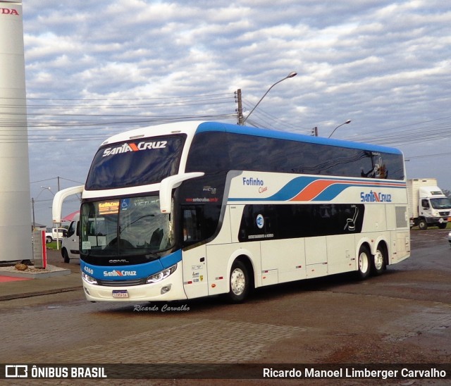 VUSC - Viação União Santa Cruz 4260 na cidade de Santa Cruz do Sul, Rio Grande do Sul, Brasil, por Ricardo Manoel Limberger Carvalho. ID da foto: 7698862.