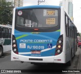 Viação Ponte Coberta RJ 190.019 na cidade de Nova Iguaçu, Rio de Janeiro, Brasil, por Lucas Alves Ferreira. Número da foto: #7698318.