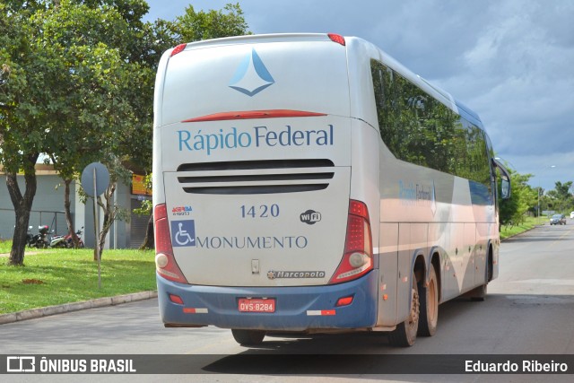 Rápido Federal 1420 na cidade de Brasília, Distrito Federal, Brasil, por Eduardo Ribeiro. Número da foto: #7701019.