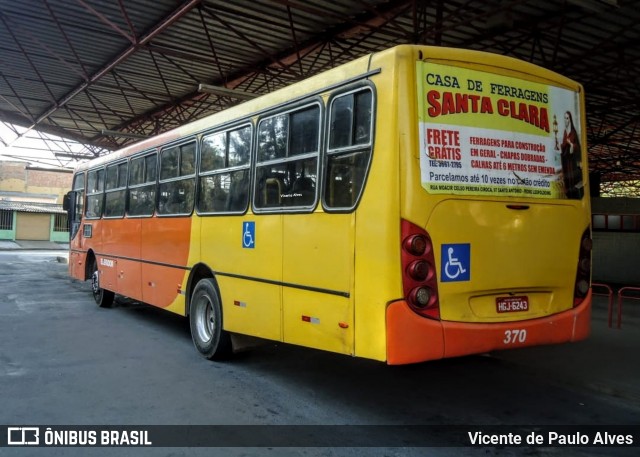 Expresso Unir 370 na cidade de Pedro Leopoldo, Minas Gerais, Brasil, por Vicente de Paulo Alves. ID da foto: 7704453.