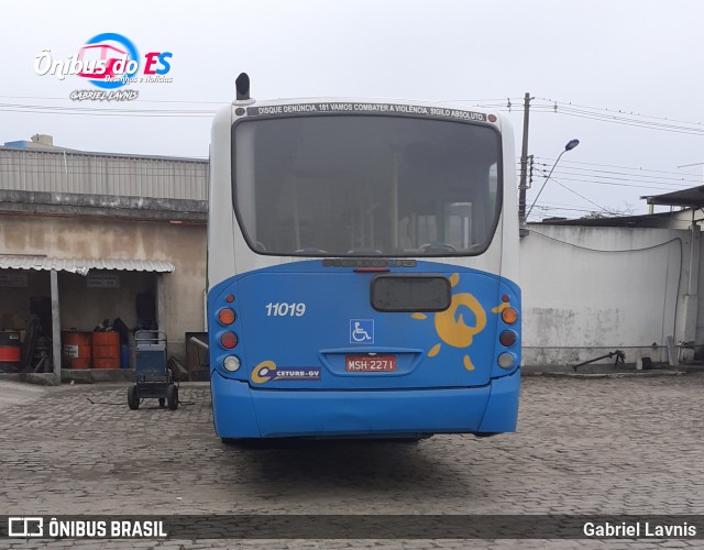 Metropolitana Transportes e Serviços 11019 na cidade de Vila Velha, Espírito Santo, Brasil, por Gabriel Lavnis. Número da foto: #7705032.
