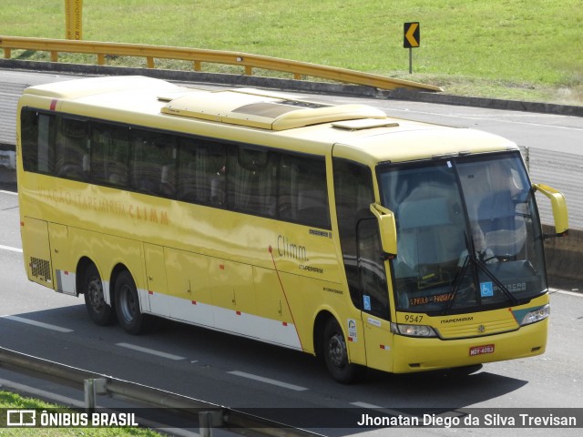 Viação Itapemirim 9547 na cidade de Lavrinhas, São Paulo, Brasil, por Jhonatan Diego da Silva Trevisan. Número da foto: #7704234.